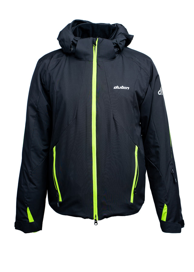 GIACCA SCI EVEREST 10K 3M THINSULATE - BLACK/LIME
