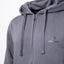 FELPA CAPPUCCIO FULL ZIP - ANTRACITE