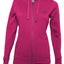 FELPA CAPPUCCIO FULL ZIP - FUXIA