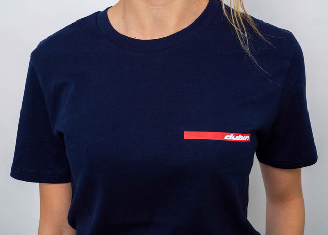 T-SHIRT DONNA RED LINE - NAVY