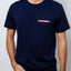 T-SHIRT UOMO RED LINE - NAVY