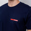 T-SHIRT UOMO RED LINE - NAVY